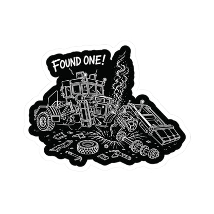 K-Factor Supply Co Husky - Found One! Sticker 2" × 2"