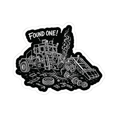 K-Factor Supply Co Husky - Found One! Sticker 4" × 4"
