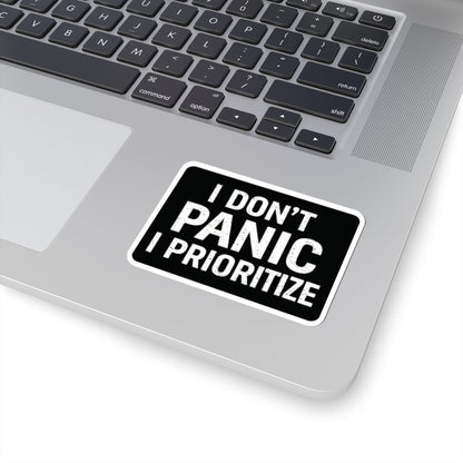 K-Factor Supply Co I Don't Panic Sticker