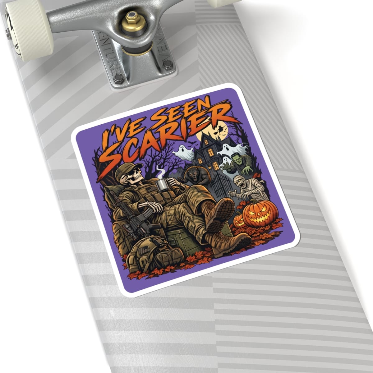 K-Factor Supply Co I've Seen Scarier Sticker