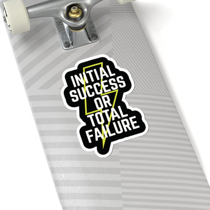K-Factor Supply Co ISOTF Lightning Bolt Sticker