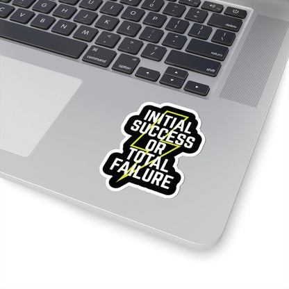 K-Factor Supply Co ISOTF Lightning Bolt Sticker