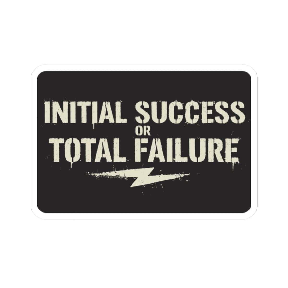 K-Factor Supply Co ISOTF Stencil Sticker 2" × 2"
