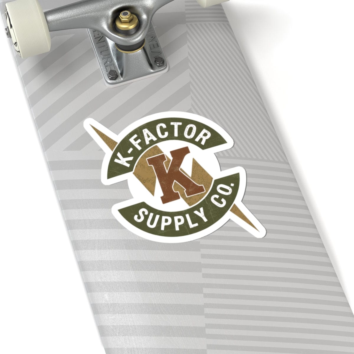 K-Factor Supply Co K-Factor Flash Logo Sticker