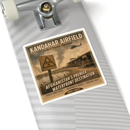 K-Factor Supply Co Kandahar Travel Sticker