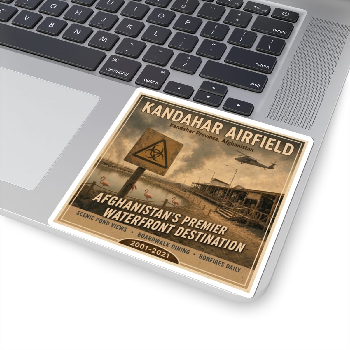 K-Factor Supply Co Kandahar Travel Sticker