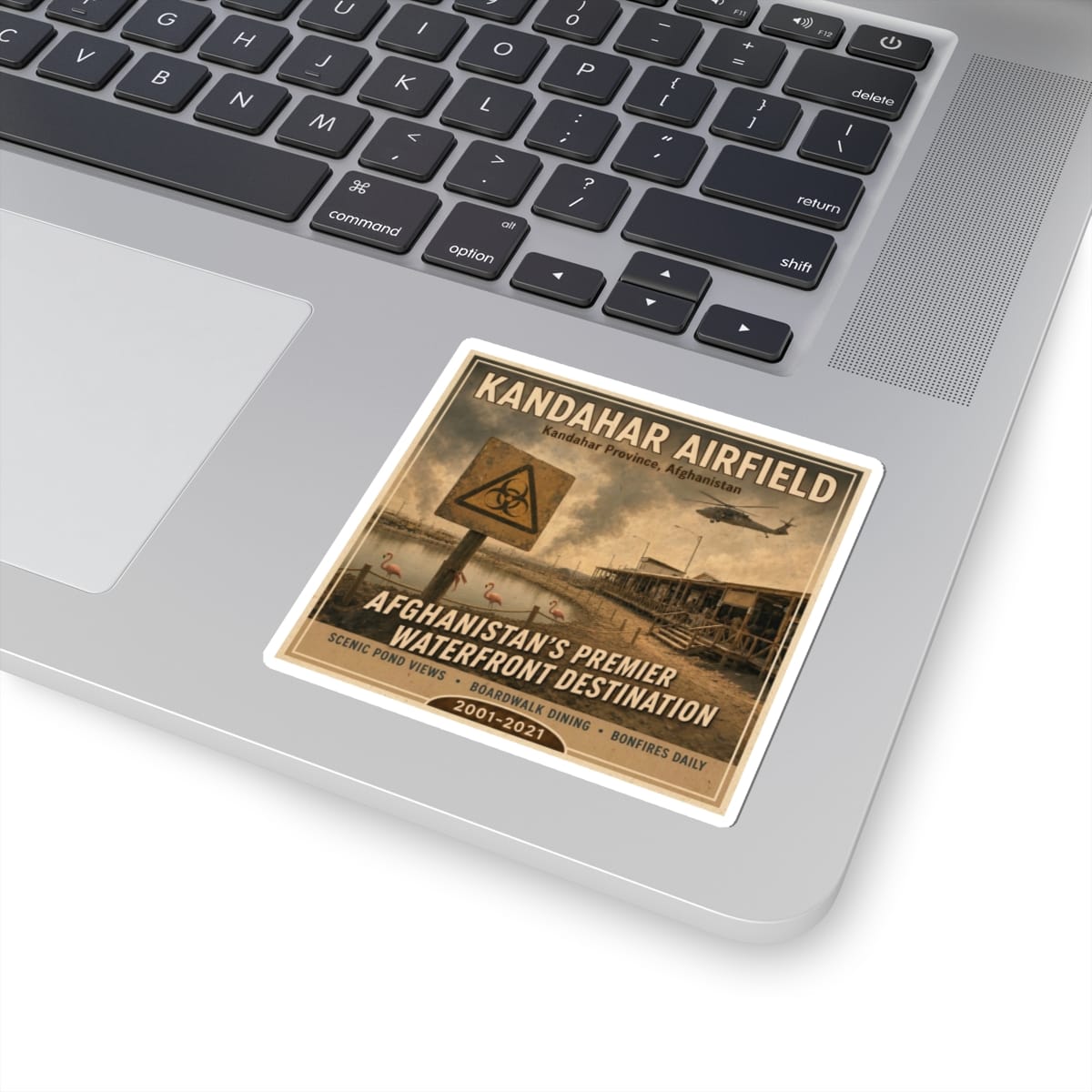 K-Factor Supply Co Kandahar Travel Sticker