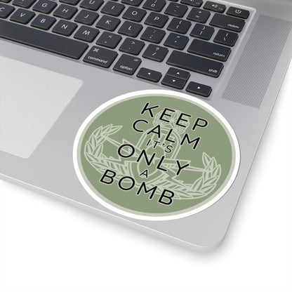 K-Factor Supply Co Keep Calm (Round) Sticker