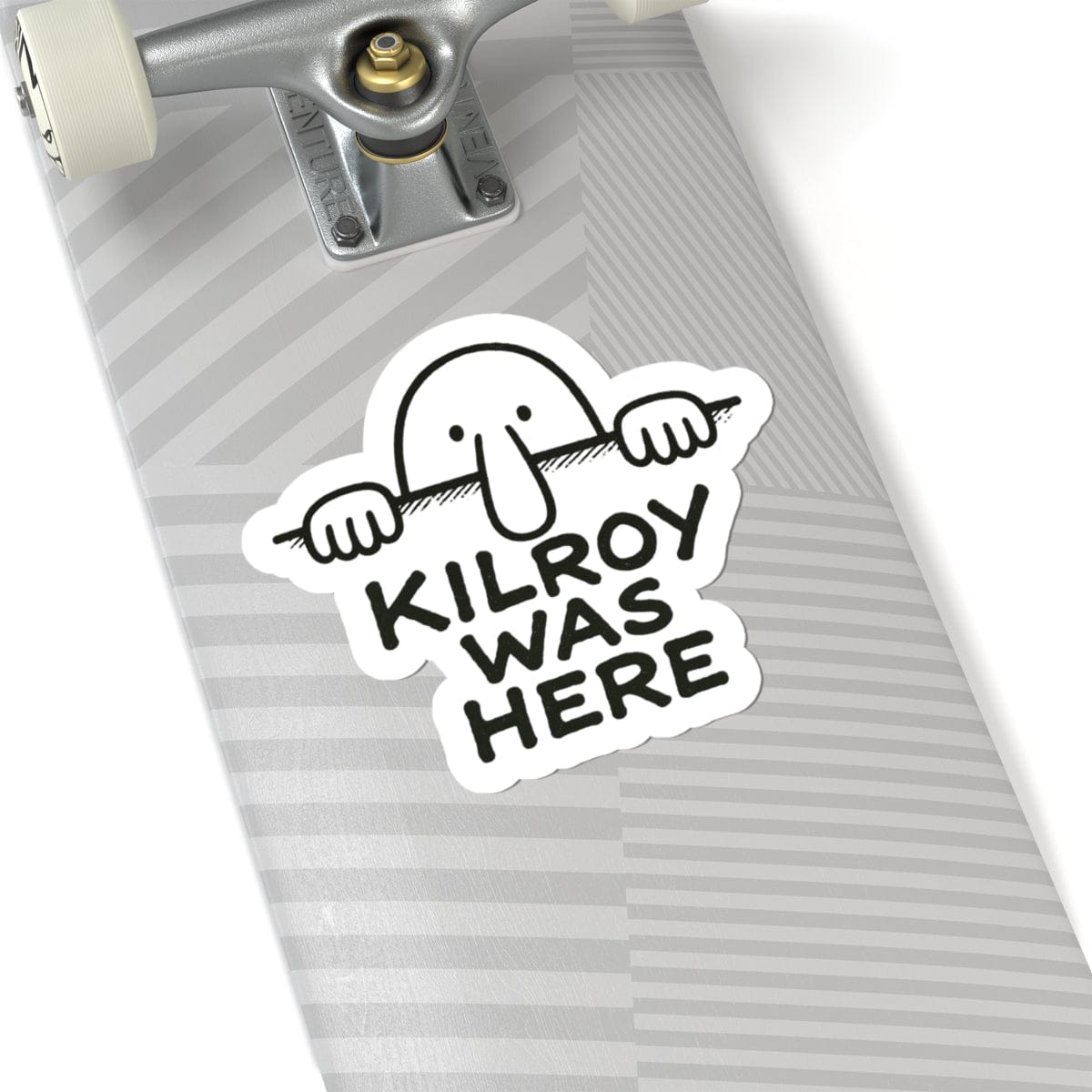 K-Factor Supply Co Kilroy Was Here Sticker
