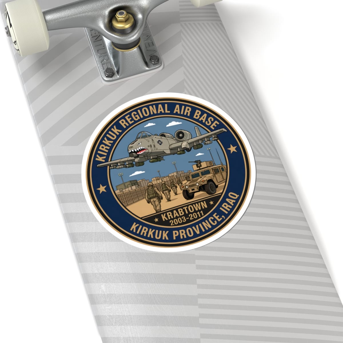 K-Factor Supply Co Kirkuk (KRAB) Icon Mk 1 Sticker