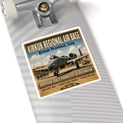K-Factor Supply Co Kirkuk (KRAB) Travel Sticker