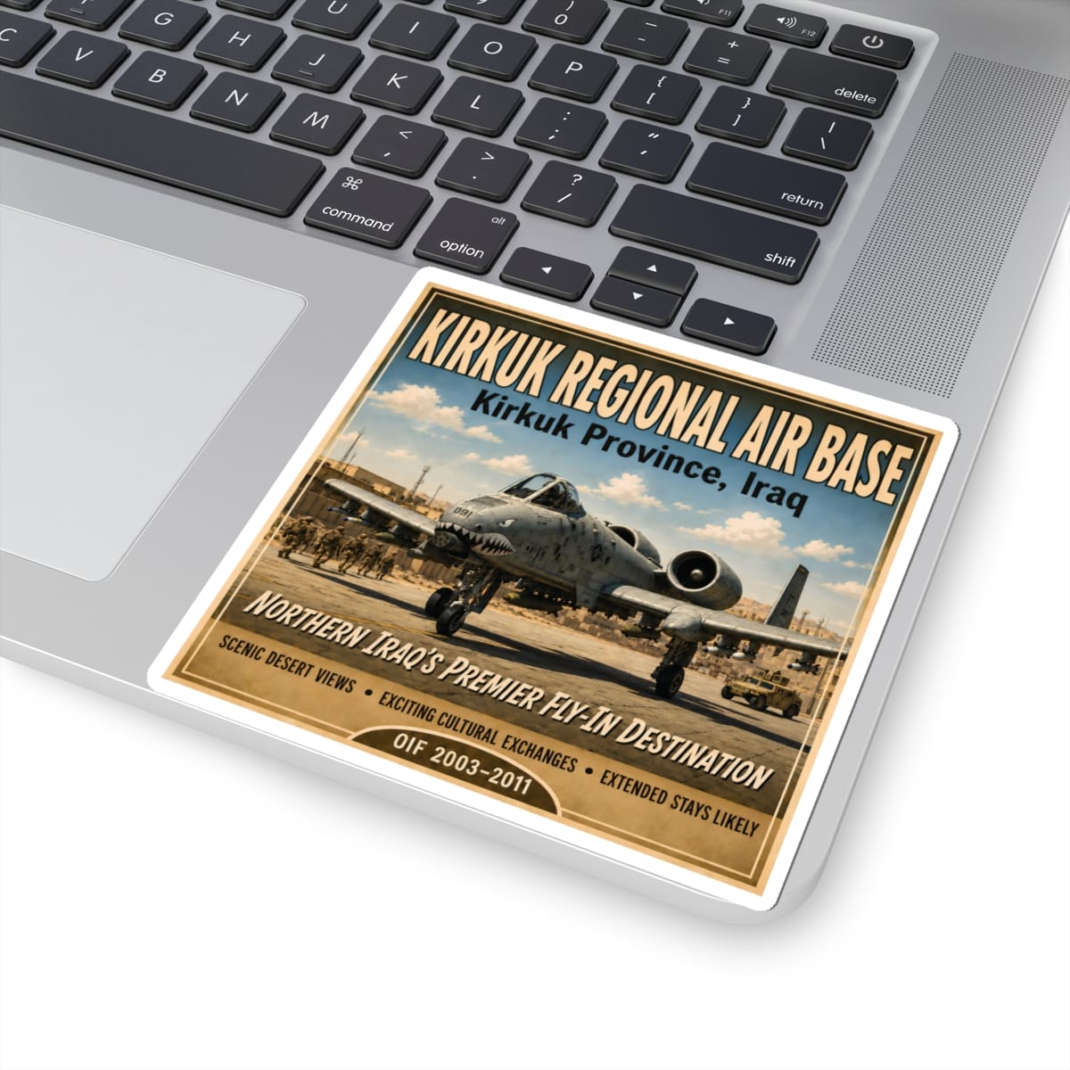 K-Factor Supply Co Kirkuk (KRAB) Travel Sticker