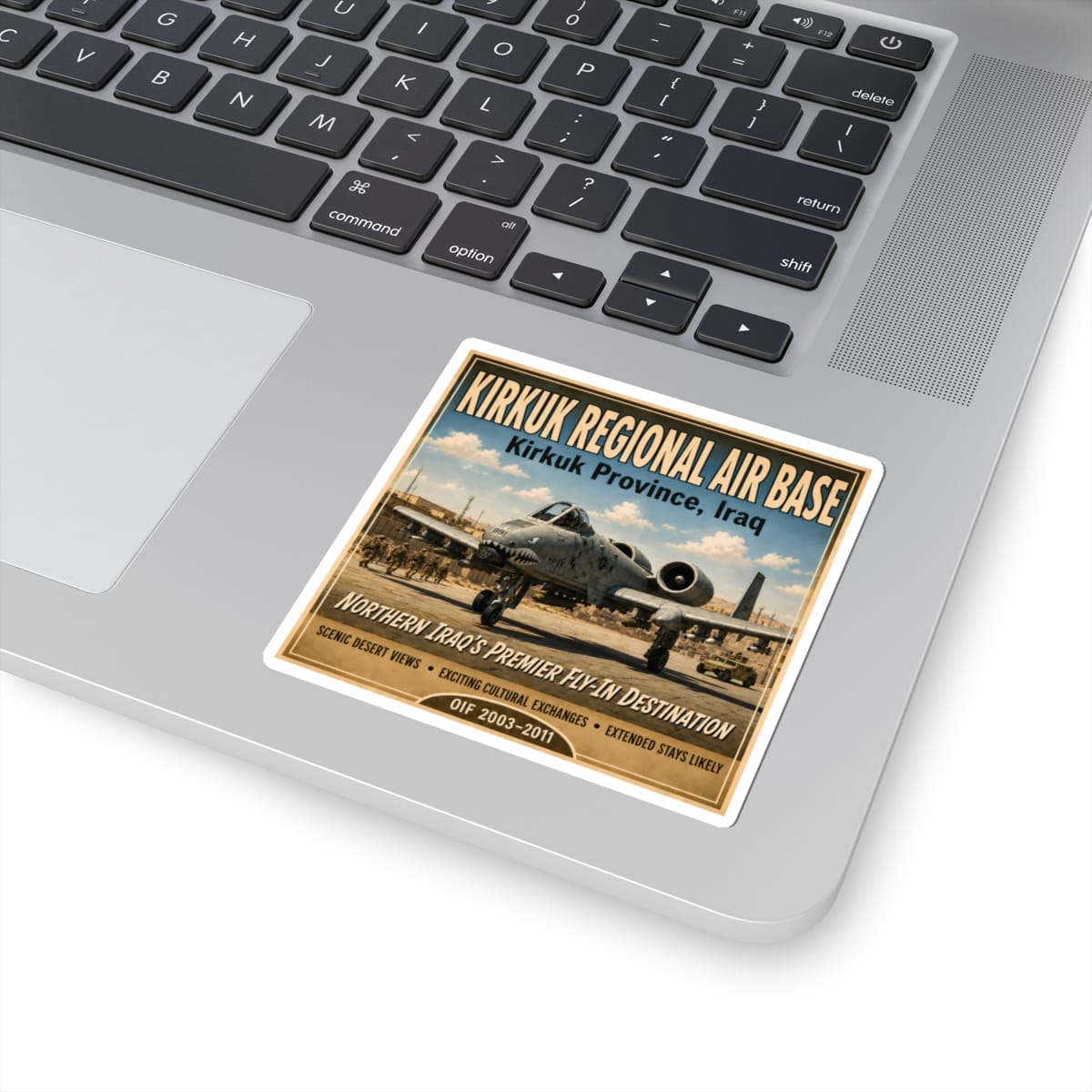 K-Factor Supply Co Kirkuk (KRAB) Travel Sticker