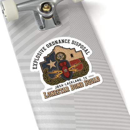 K-Factor Supply Co Lackland EOD "Lonestar Bomb Squad" Sticker
