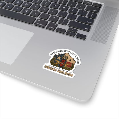 K-Factor Supply Co Lackland EOD "Lonestar Bomb Squad" Sticker