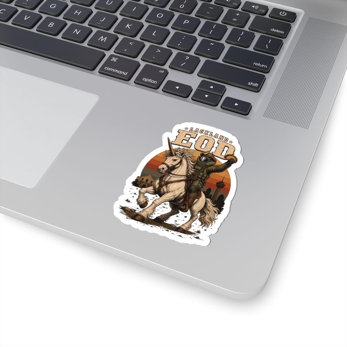 K-Factor Supply Co Lackland EOD "Lonestar Unicorn" Sticker