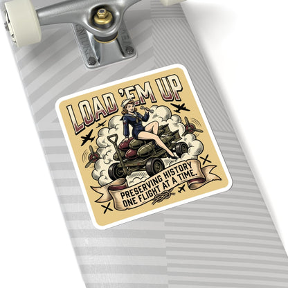 K-Factor Supply Co Load 'em Up Sticker