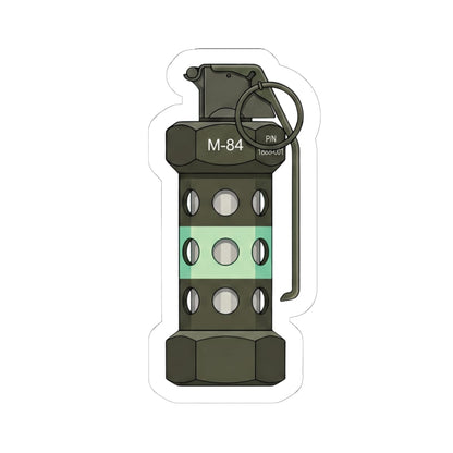 K-Factor Supply Co M-84 Flashbang Sticker 6" × 6"