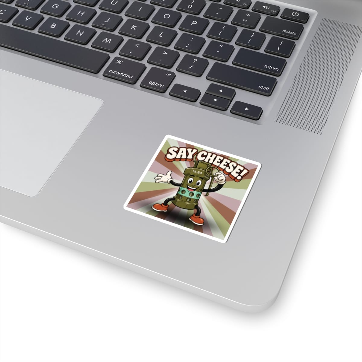 K-Factor Supply Co M-84 Say Cheese! Groovy Sticker
