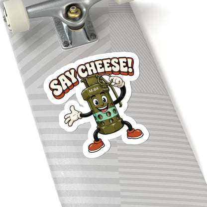 K-Factor Supply Co M-84 Say Cheese! Sticker
