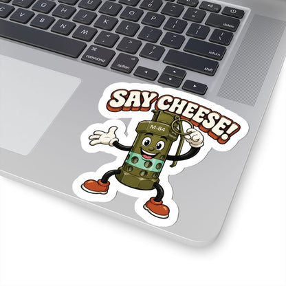K-Factor Supply Co M-84 Say Cheese! Sticker