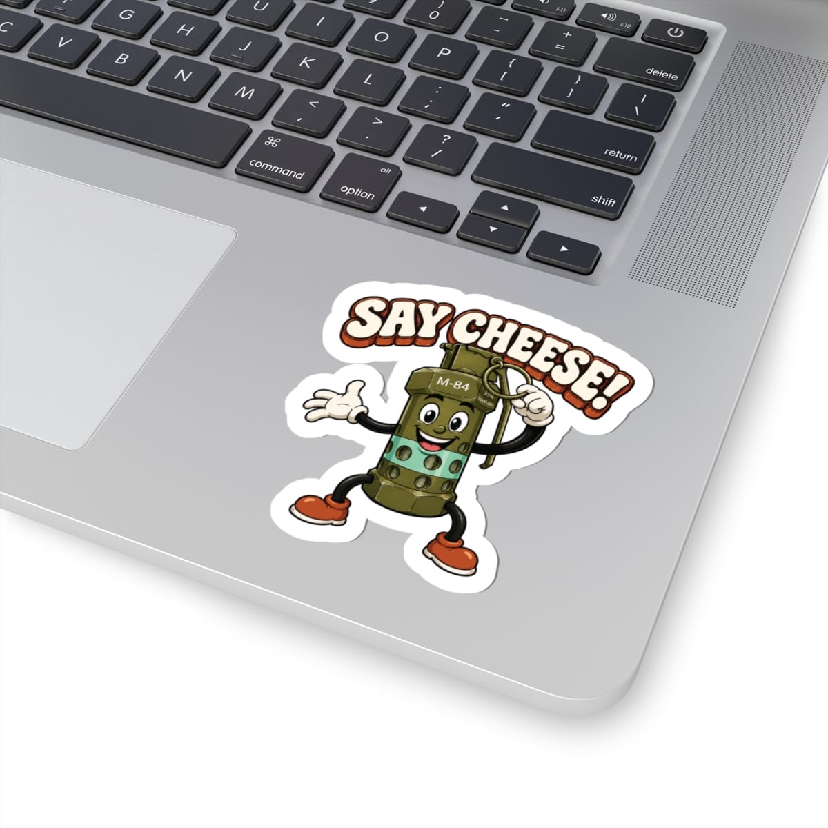 K-Factor Supply Co M-84 Say Cheese! Sticker