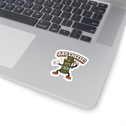 K-Factor Supply Co M-84 Say Cheese! Sticker