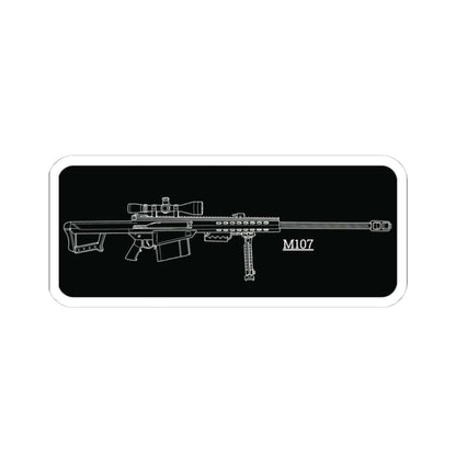 K-Factor Supply Co M107 Technical Sticker 4" × 4"
