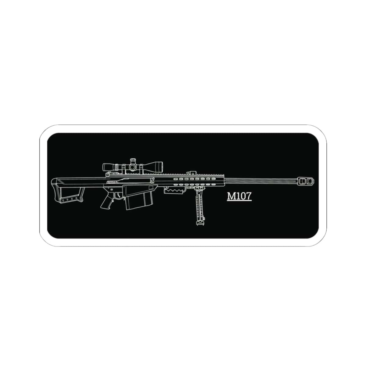 M107 Technical Sticker – K-Factor Supply Company, LLC