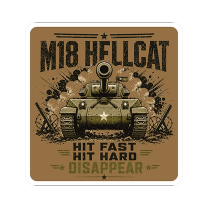 K-Factor Supply Co M18 Hellcat Sticker 2" × 2"