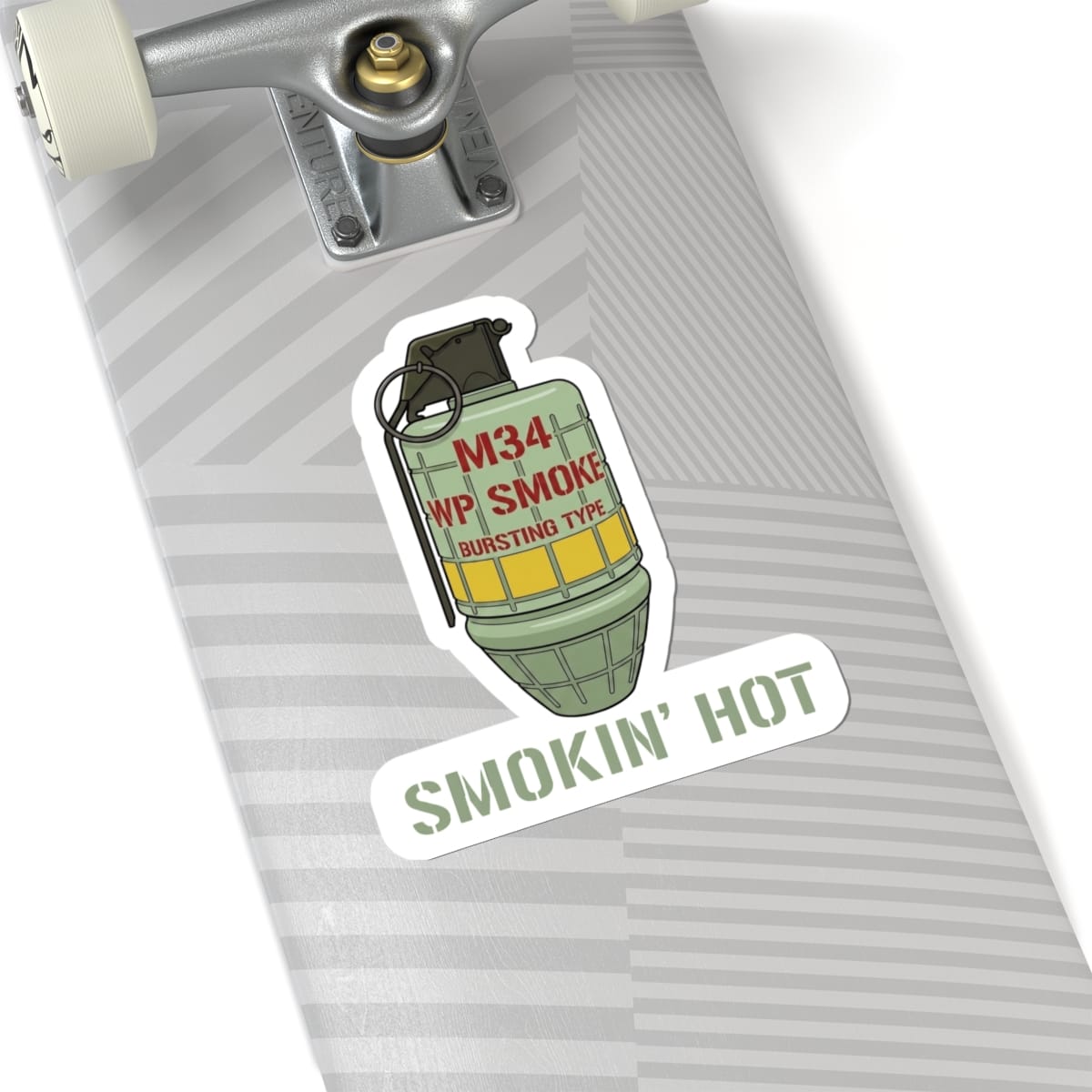 K-Factor Supply Co M34 Smokin' Hot Sticker