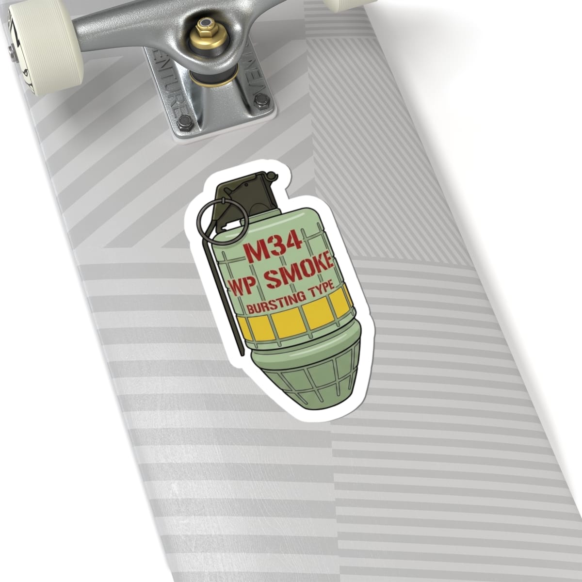 K-Factor Supply Co M34 WP Grenade Sticker