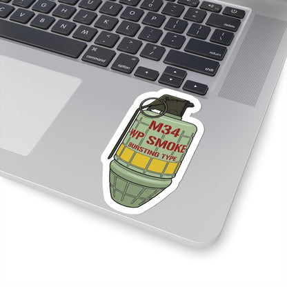 K-Factor Supply Co M34 WP Grenade Sticker