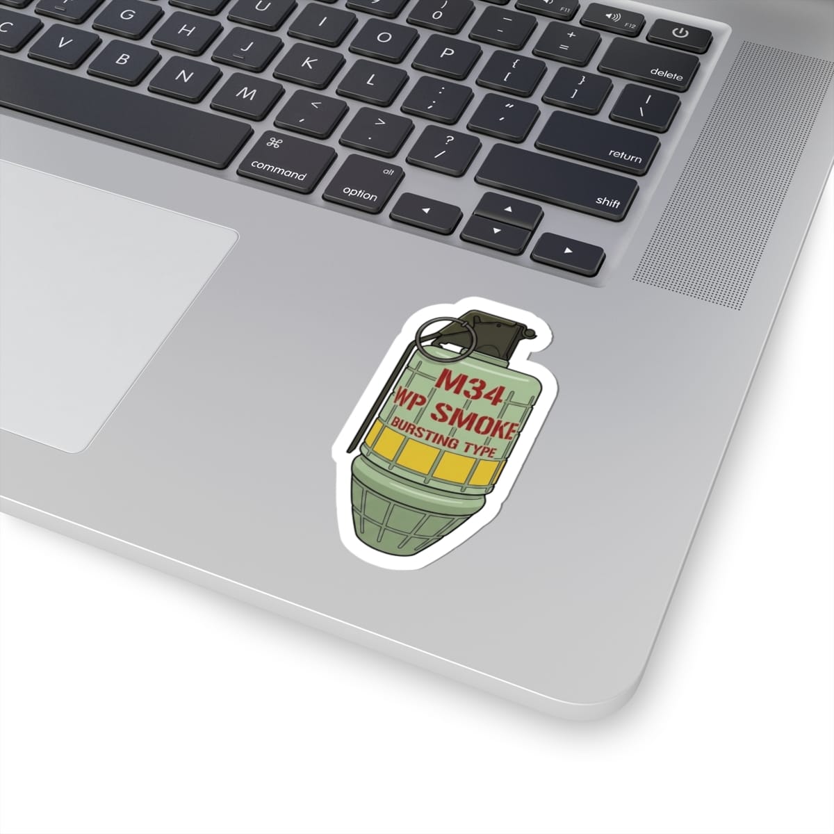 K-Factor Supply Co M34 WP Grenade Sticker