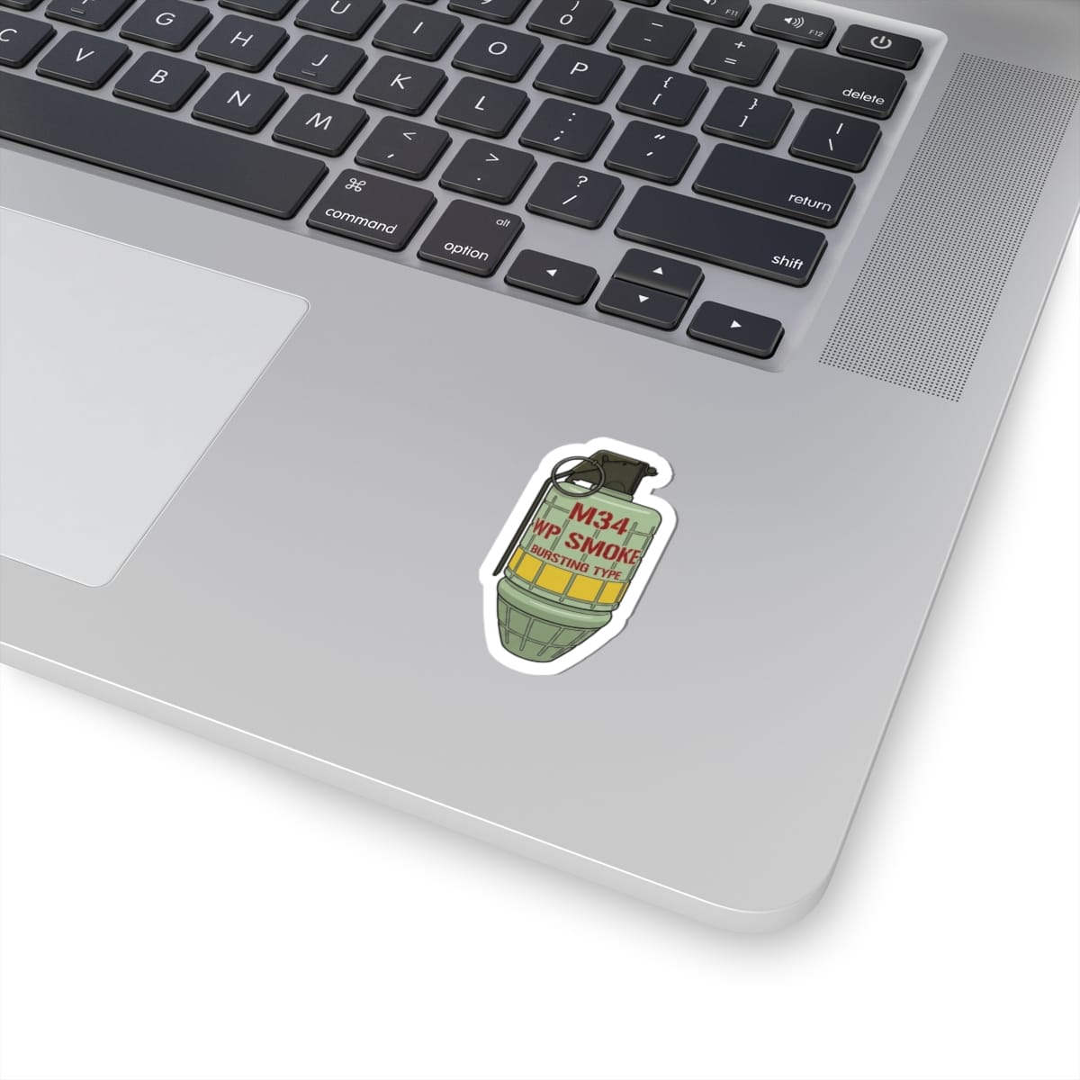 K-Factor Supply Co M34 WP Grenade Sticker