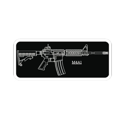 K-Factor Supply Co M4A1 Technical Sticker 3" × 3"
