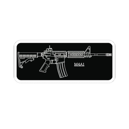 K-Factor Supply Co M4A1 Technical Sticker 4" × 4"