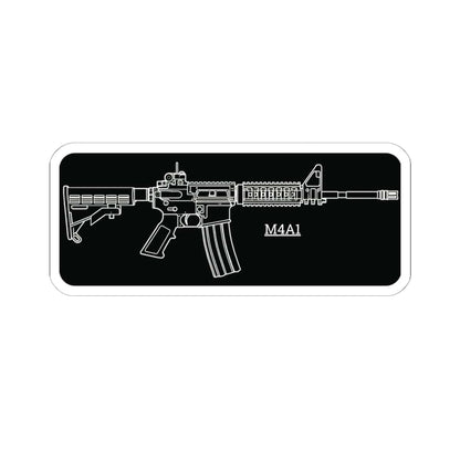 K-Factor Supply Co M4A1 Technical Sticker 6" × 6"