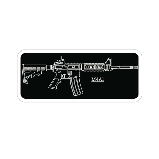 K-Factor Supply Co M4A1 Technical Sticker 6" × 6"