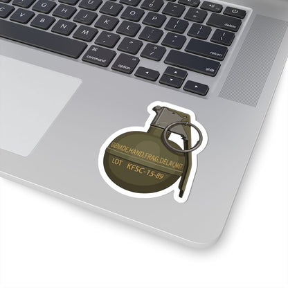 K-Factor Supply Co M67 Frag Grenade Sticker