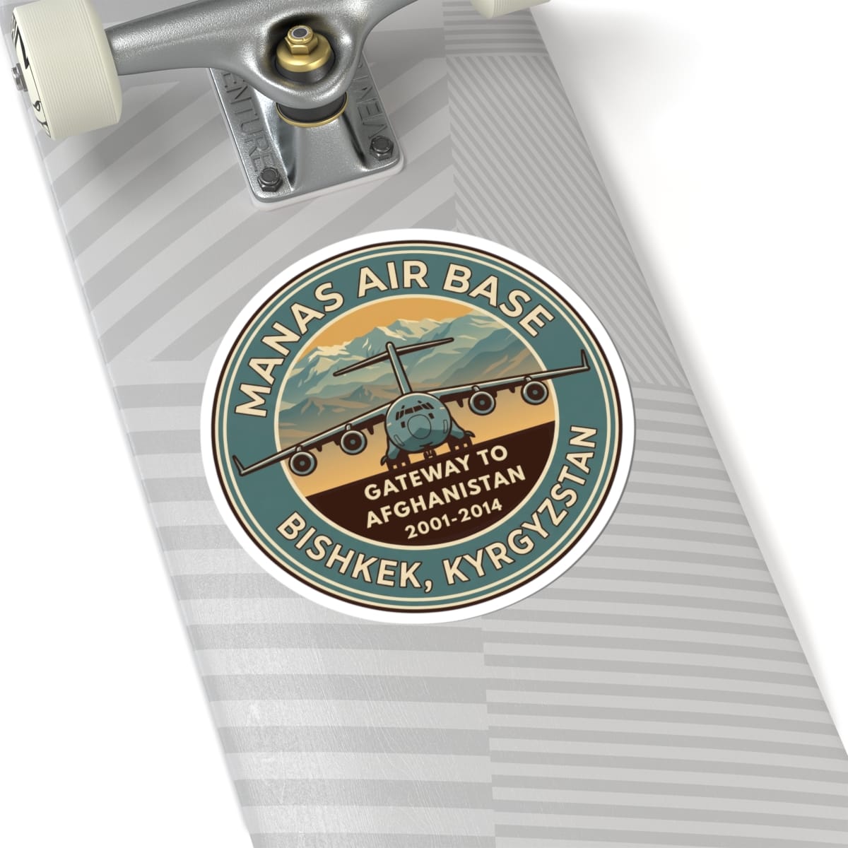 K-Factor Supply Co Manas AB Icon Mk 3 Sticker