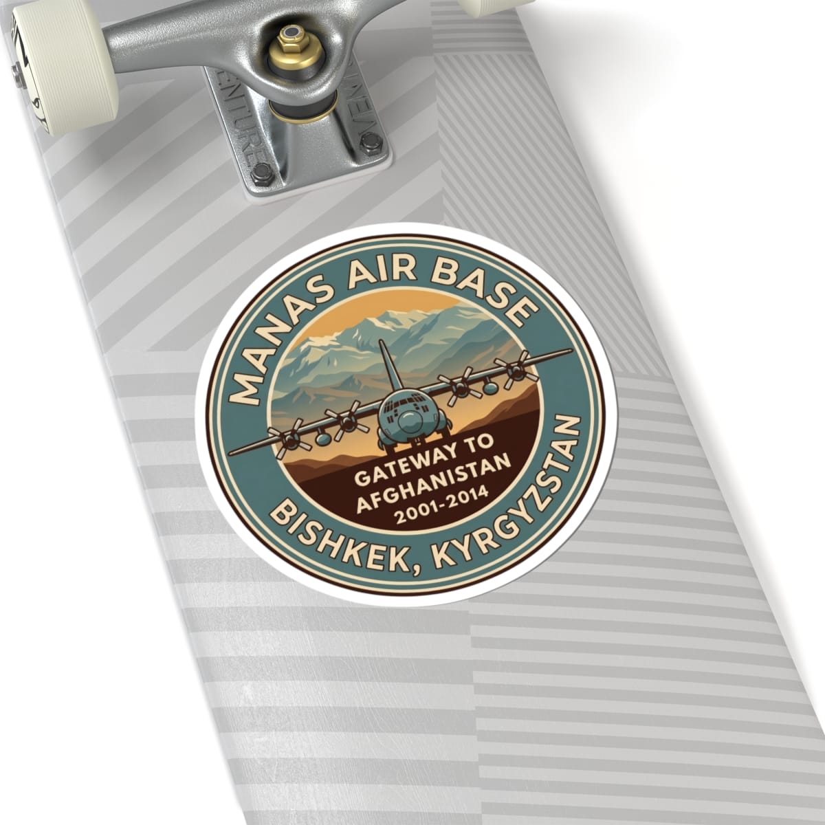 K-Factor Supply Co Manas AB Icon Mk 4 Sticker