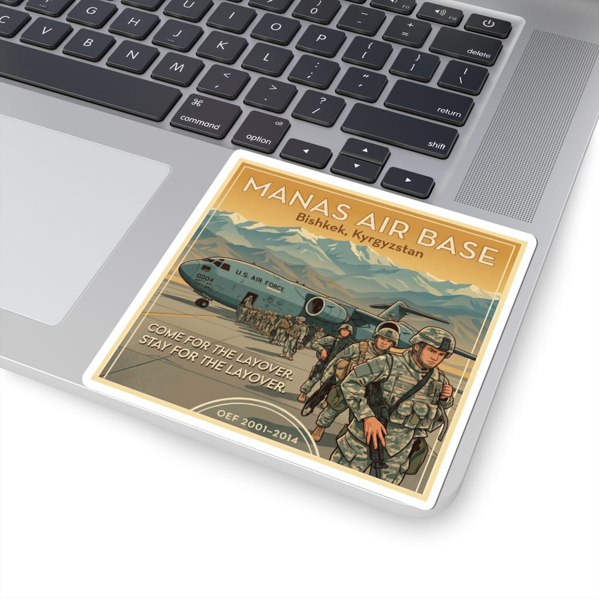 K-Factor Supply Co Manas Layover Sticker