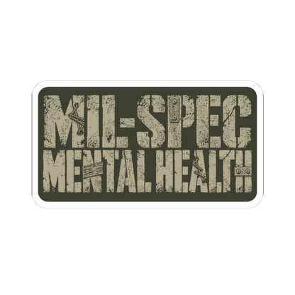 K-Factor Supply Co Mil-Spec Mental Health Sticker 3" × 3"