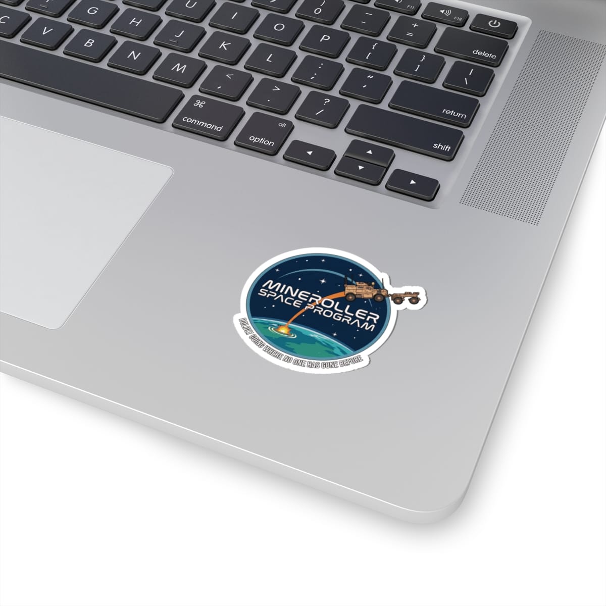 K-Factor Supply Co Mineroller Space Program Sticker