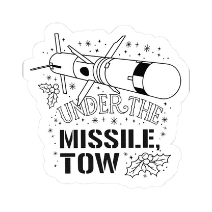 K-Factor Supply Co Missile TOW Sticker 3" × 3"