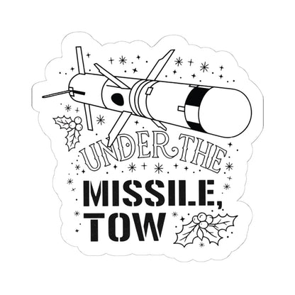 K-Factor Supply Co Missile TOW Sticker 6" × 6"