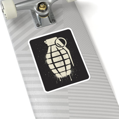 K-Factor Supply Co Mk 2 Grenade Stencil Sticker