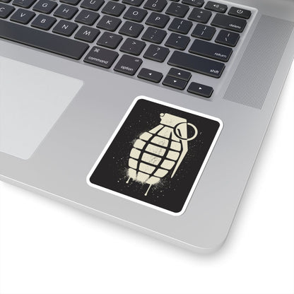 K-Factor Supply Co Mk 2 Grenade Stencil Sticker