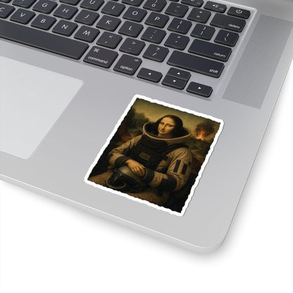 K-Factor Supply Co Mona Lisa Bomb Suit Sticker